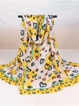 Fashion Heart Pattern Fashion Scarf